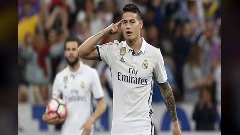 انتقال خاميس لأتلتيكو بيد رئيس ريال مدريد فلورنتينو بيريز