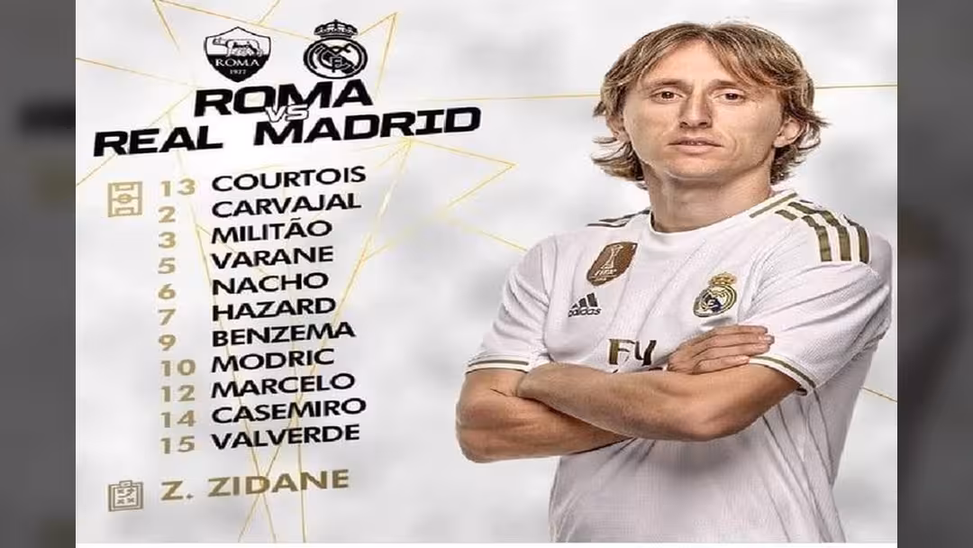 تعرف على تردد القناة المفتوحة الناقلة لمباراة ريال مدريد وروما