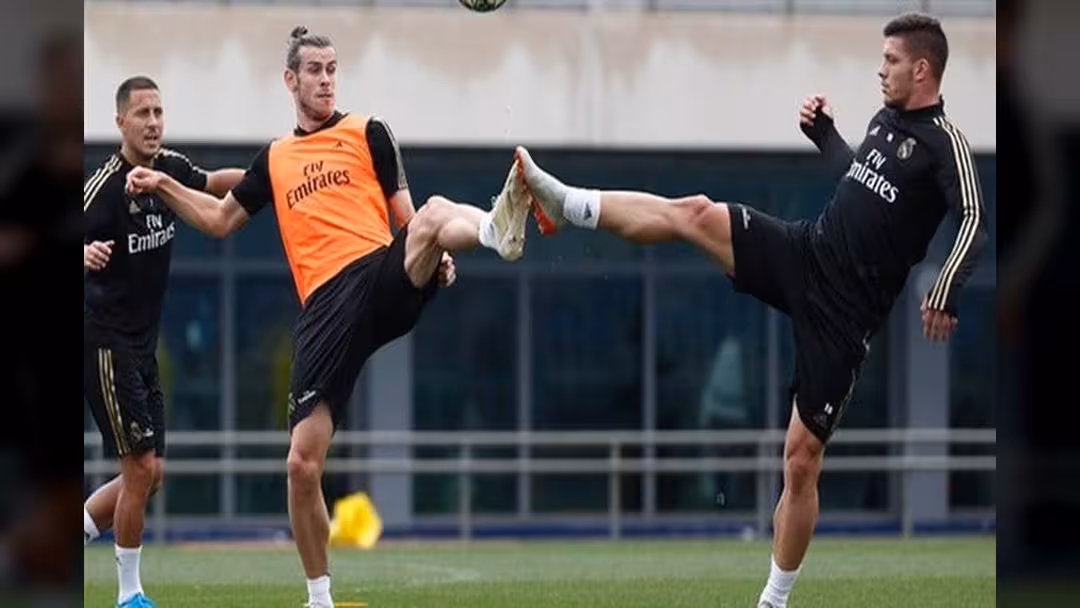 ريال مدريد يستعد لمواجهة باريس سان جيرمان في دوري أبطال أوروبا