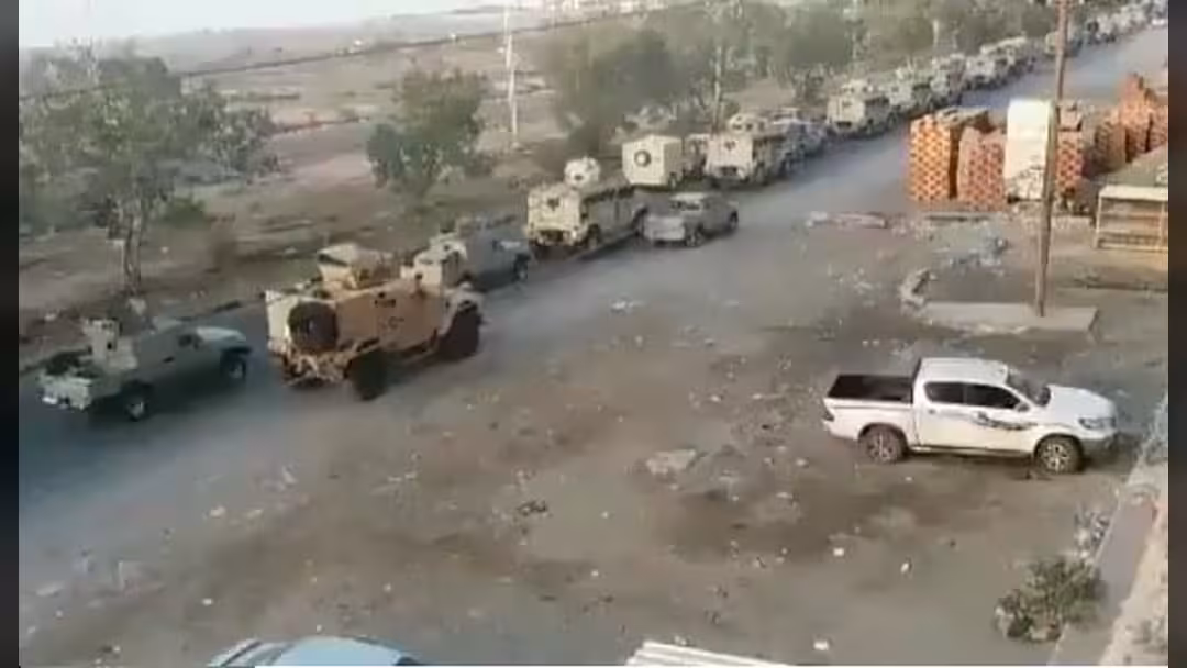 شاهد فيديو.. تعزيزات القوات السعودية في عدن قبل اتفاق الرياض