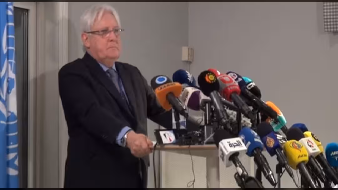 الكشف عن أبرز محاور مبادرة غريفيث لوقف إطلاق النار في اليمن