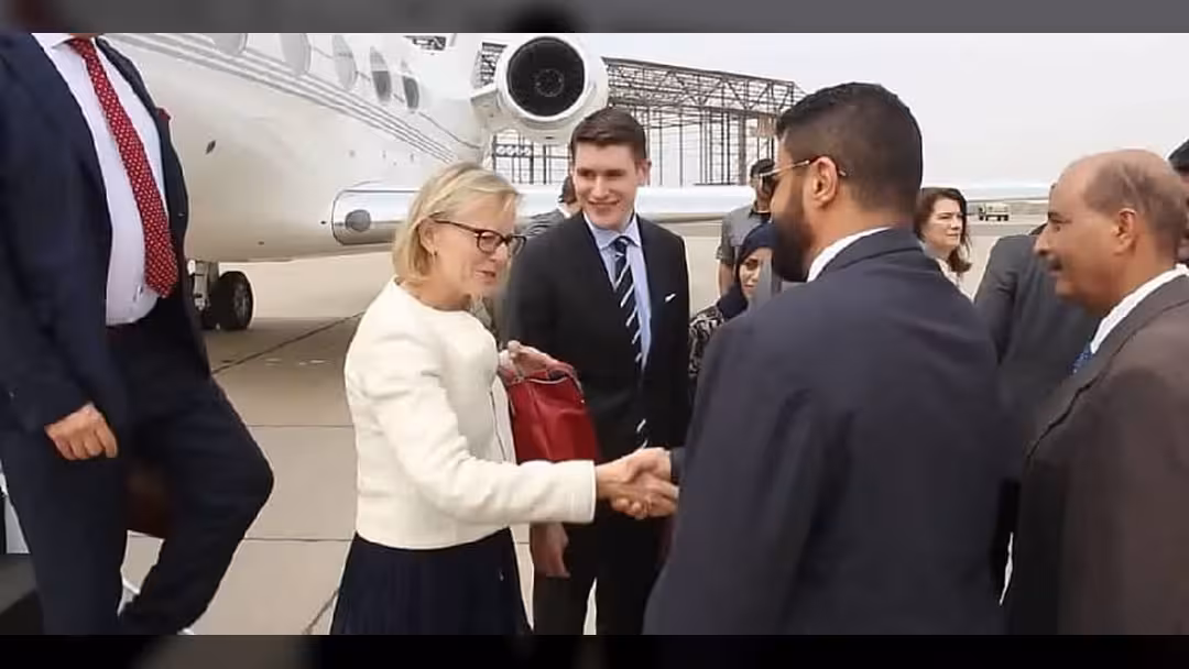 وزيرة خارجية السويد في عدن بعد الرياض لبحث جهود السلام