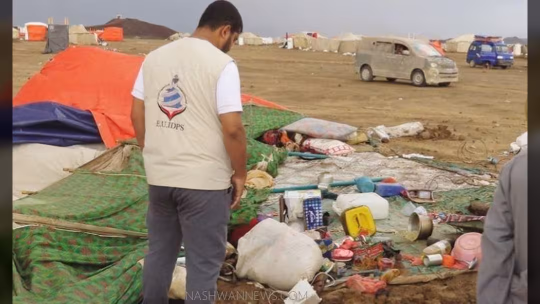 IDPs in yemen: 757 new families during September in marib