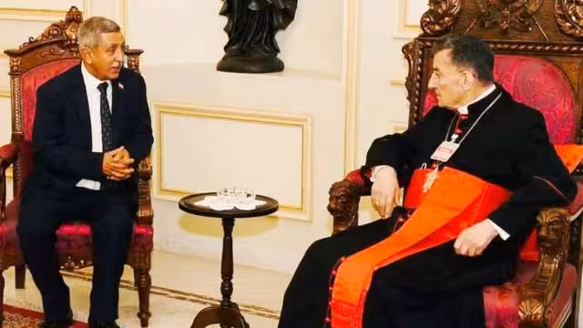 سفير اليمن في بيروت الدعيس يلتقي البطريك الماروني الراعي