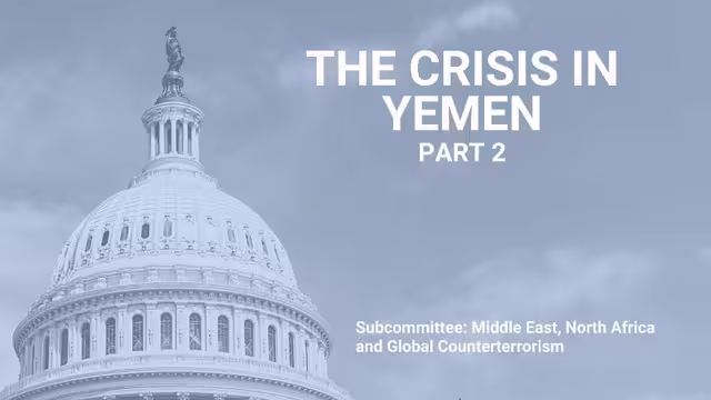 Briefing of the US envoy to Yemen on challenges and peace efforts