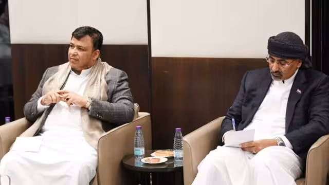أبرز ما جاء في حديث الزبيدي والعليمي للإعلاميين: موقف موحد