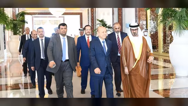المجلس الرئاسي يعود إلى عدن بعد زيارة السعودية والإمارات