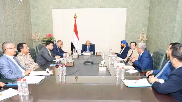 الرئاسي يستمع الى احاطة هيثم قاسم ويناقش رسالة لتمديد الهدنة