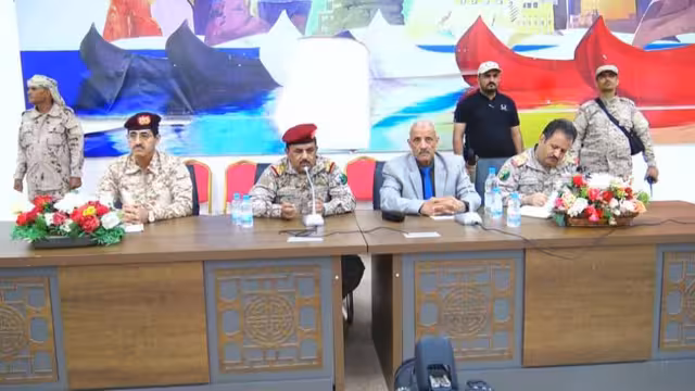 عدن: اللجنة العسكرية والأمنية تواصل النزول الميداني