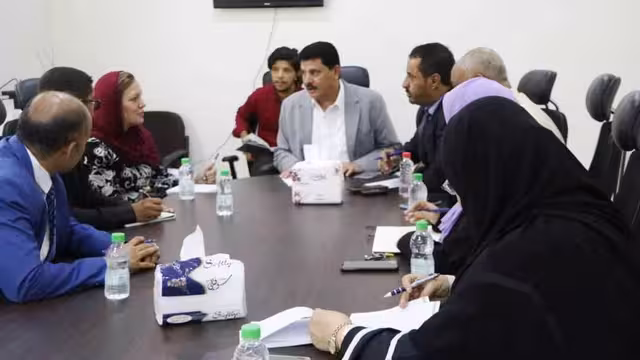 عدن: لجنة التحقيق بالانتهاكات تستعرض جهودها مع فريق العقوبات