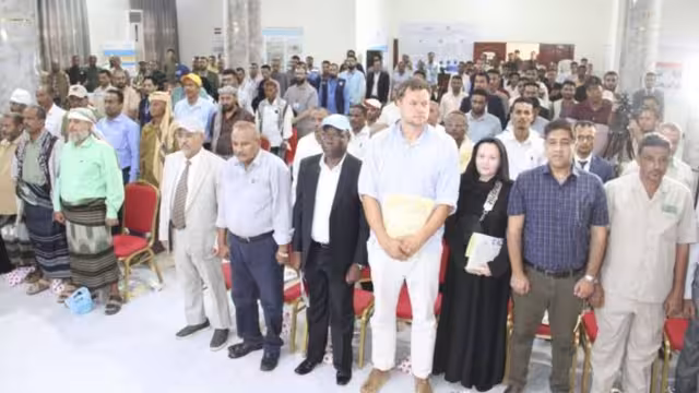 المخا: إحياء اليوم العالمي للعمل الإنساني بمشاركة 50 منظمة