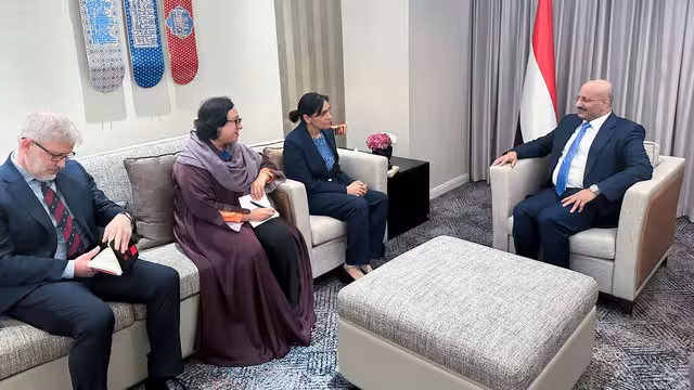طارق صالح لسفيرة بريطانيا: ندعم الجهود السعودية لتحقيق السلام في اليمن