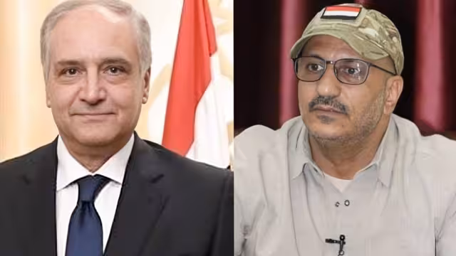 طارق صالح يبحث تطورات البحر الأحمر مع السفير المصري لدى اليمن