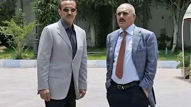 البركاني يبارك رفع العقوبات عن الرئيس الراحل صالح ونجله أحمد