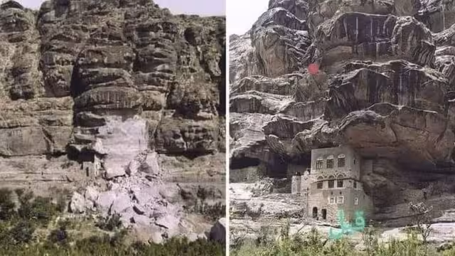 وفاة 7 أشخاص من أسرة واحدة بانهيار منزل شمالي اليمن