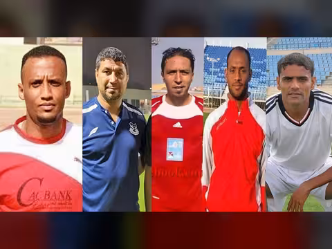 خمسة من نجوم كرة القدم اليمنية القدامى يشاركون في خليجي 26