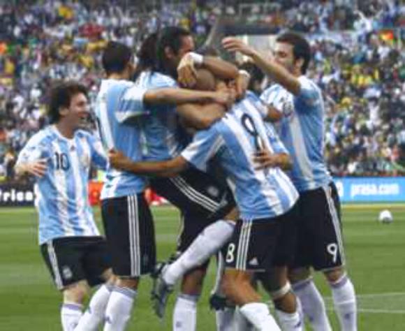 الأرجنتين تفوز على نيجيريا بهدف في مونديال2010
