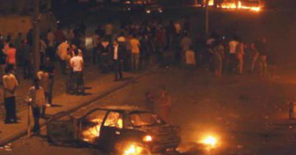 مصر : عشرات الجرحى في اشتباكات طائفية بالقرب من ماسبيرو