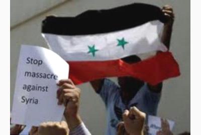 في مسيرتهم اليوم بصنعاء.. سوريون وبعثيون يطالبون الحكومة اليمنية بقطع علاقتها مع نظام الأسد