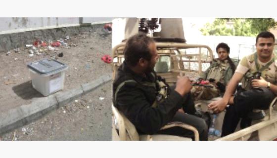 جنود معسكر بدر يتهمون قادة اللواء بالتواطؤ لافشال الانتخابات ويطالبون برحيلهم (فيديو)
