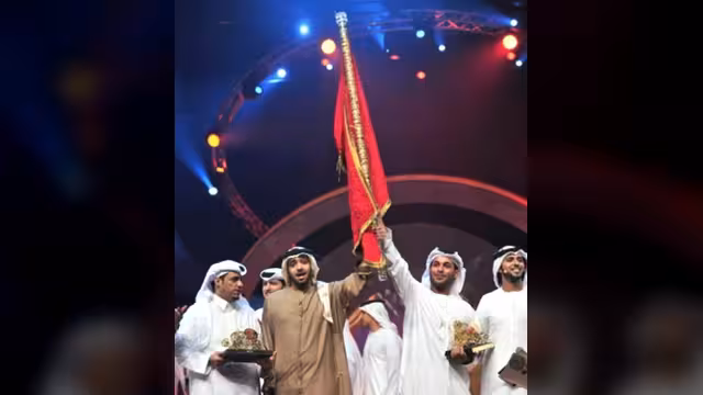 الرميثي يفوز ببيرق شاعر المليون
