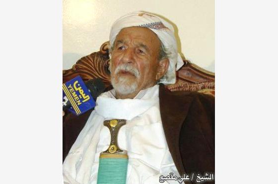 الشيخ علي مقصع ينفي زيارة صعدة