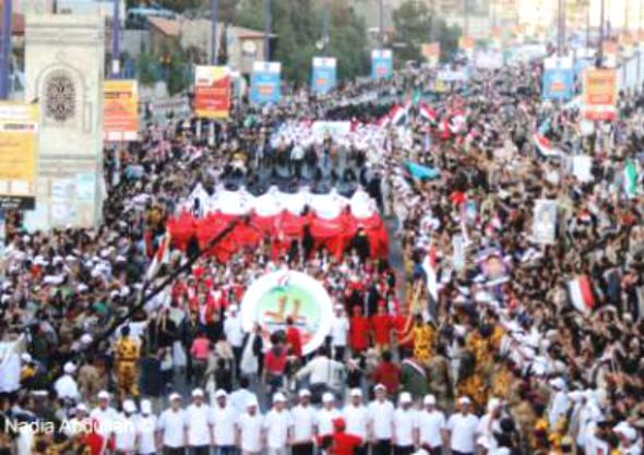 صنعاء: عشرات الالاف يحييون الذكرى الثانية لثورة 11 فبراير