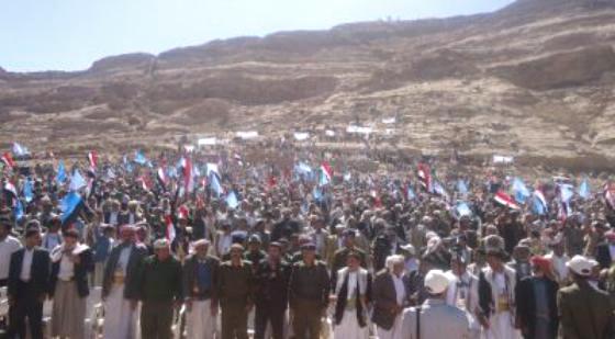 مهرجان جماهيري في بني مطر وأخر في بني حشيش احتفاء بذكرى الثورة