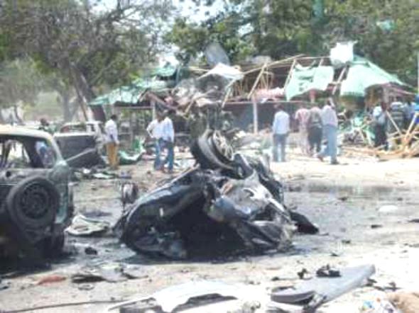18 قتيلا بتفجير في العاصمة الصومالية مقديشو وحركة الشباب المجاهدين تتبنى العملية