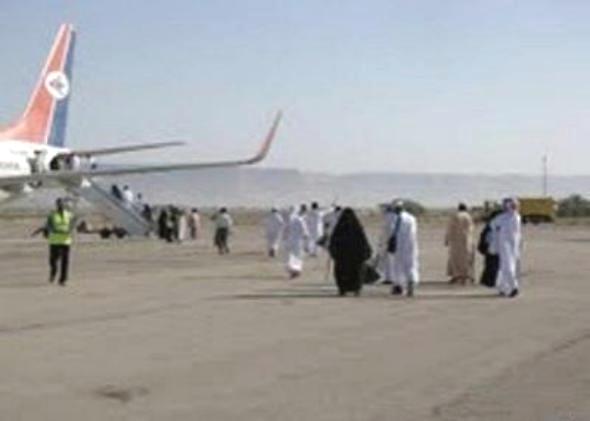 اولى أفواج الحجاج اليمنيين تصل  إلى الاراضي المقدسة