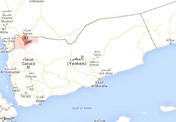 مدينة حرض في محافظة حجة الحدودية مع السعودية