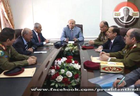 الرئيس هادي يوجه بوضع حد لتداعيات النزاع بين الحوثيين والسلفيين