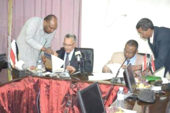 اليمن والسودان يوقعان مذكرة تفاهم لتطوير الكهرباء
