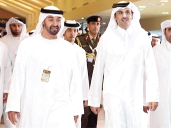 محمد بن زايد في الدوحة: تعزيز المسيرة الخليجية المشتركة