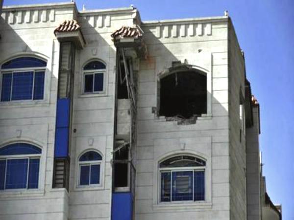 طائرات التحالف تقصف قصر الرئاسة بصنعاء