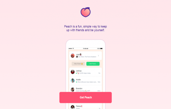 Peach .. تطبيق جديد للتواصل الاجتماعي يسعى لمنافسة فيس بوك