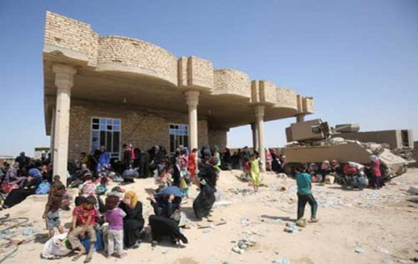 الأمم المتحدة: نحو 50 ألف عراقي عالقون في الفلوجة