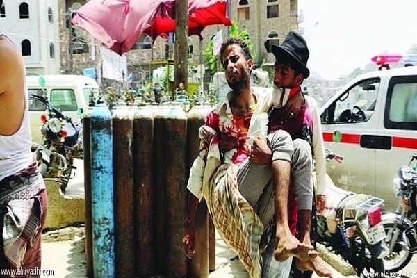 النزاع في اليمن - جرحى تعز