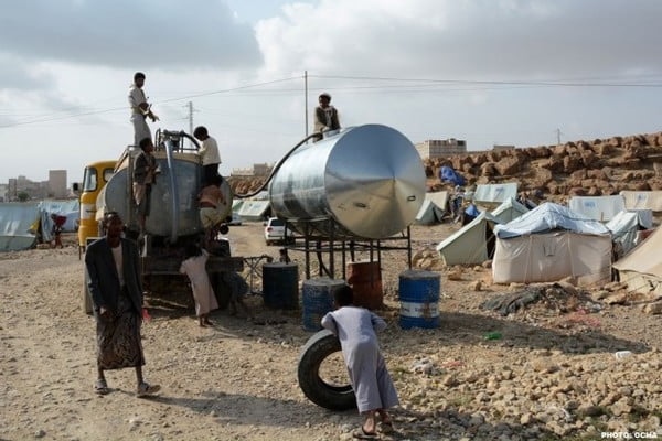 ارتفاع عدد النازحين في اليمن