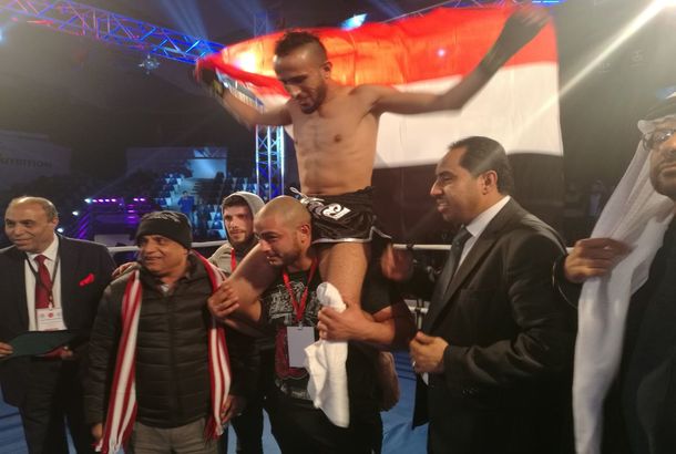 اليمني حامد المطري يفوز ببطولة الملاكمة العربية للمحترفين في الأردن