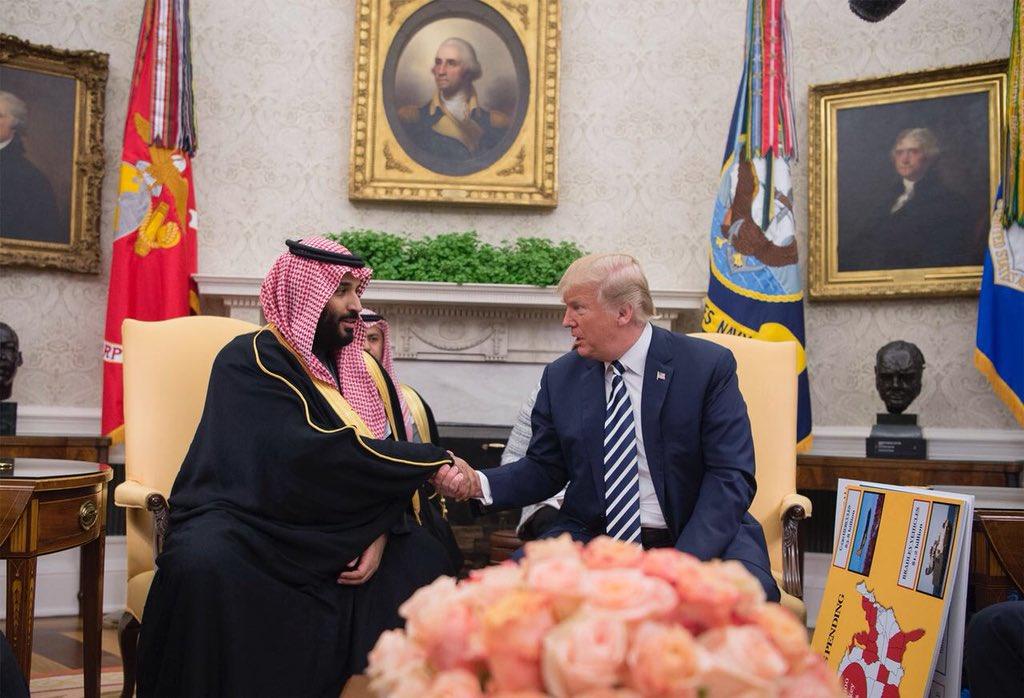 بالفيديو.. ترامب: السعودية ثرية جداً وستعطينا بعضاً من ثروتها مقابل وظائف وأسلحة