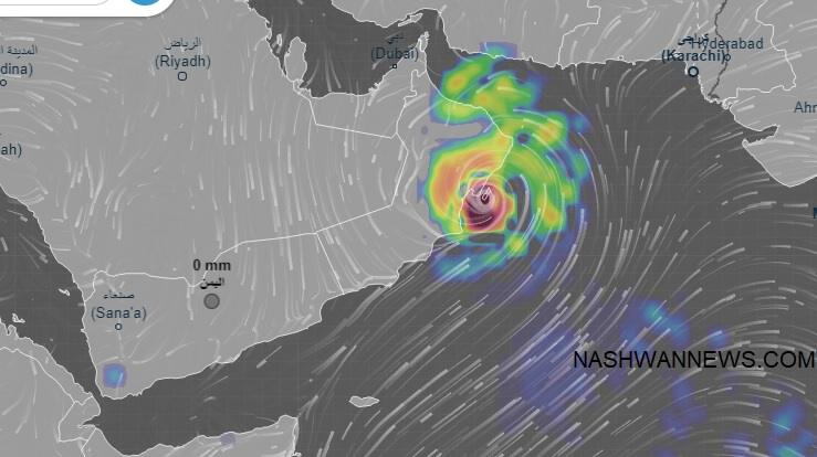 إعصار يهدد سلطنة عُمان في 26 مايو الجاري