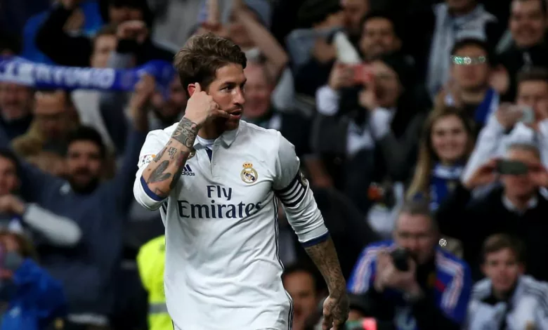 لاعب ريال مدريد سيرجيو راموس