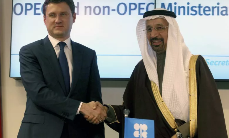 وزيرا الطاقة السعودي والروسي