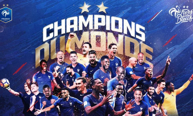 فرنسا تفوز ببطولة كأس العالم روسيا 2018