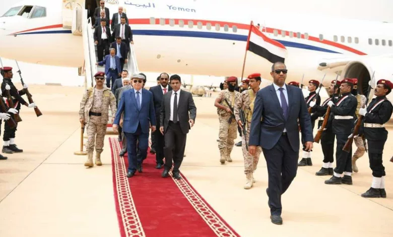 الرئيس عبدربه منصور هادي في المهرة شرقي اليمن