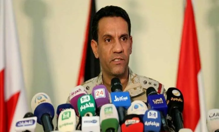 المتحدث باسم التحالف بقيادة السعودية العقيد تركي المالكي