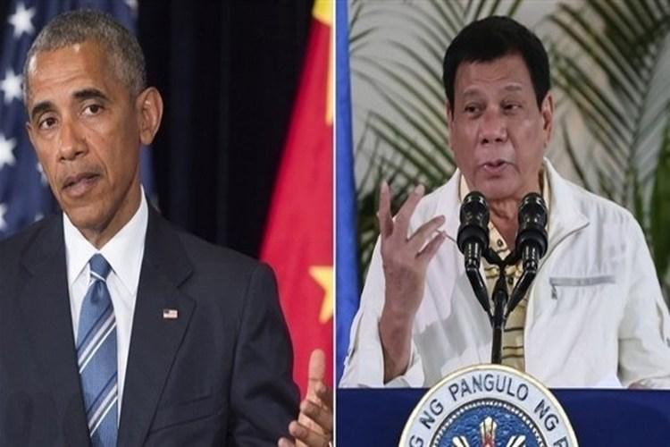 الرئيس الفلبيني يعتذر عن شتم باراك أوباما