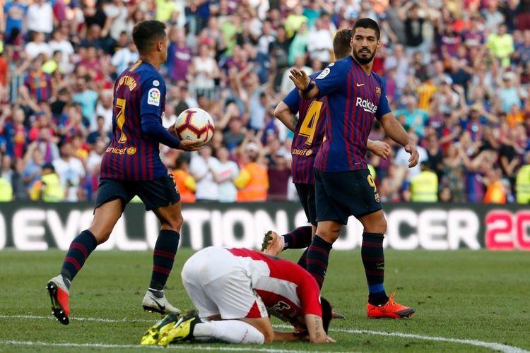 الدوري الإسباني: برشلونة يواصل إهدار النقاط بتعادل مع أتلتيك بلباو.. فيديو