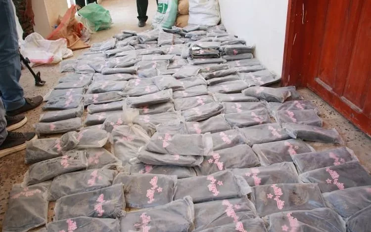 ضبط نصف طن من الحشيش في مأرب